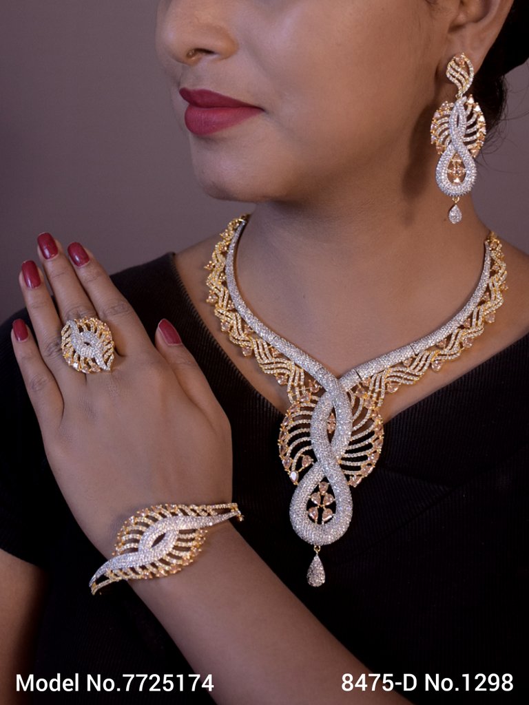 Original Cz Traditional Necklace