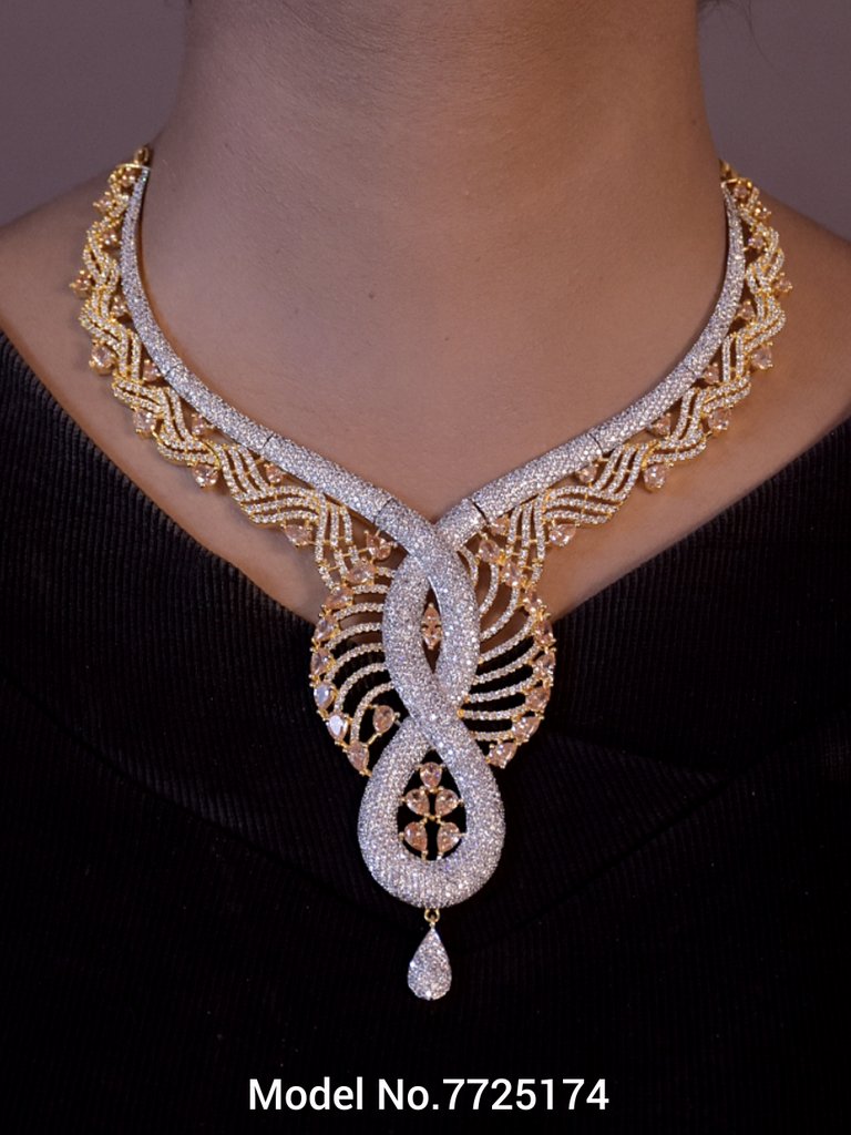 Original Cz Traditional Necklace