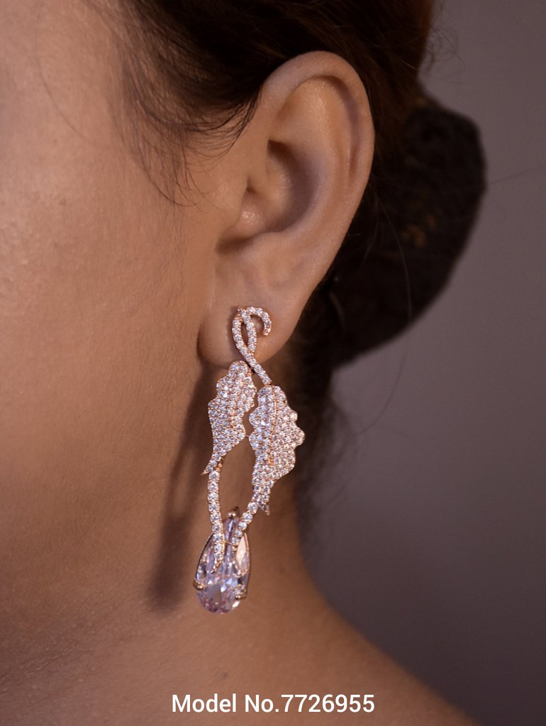 Traditional Design | American Diamond Jewelry Set