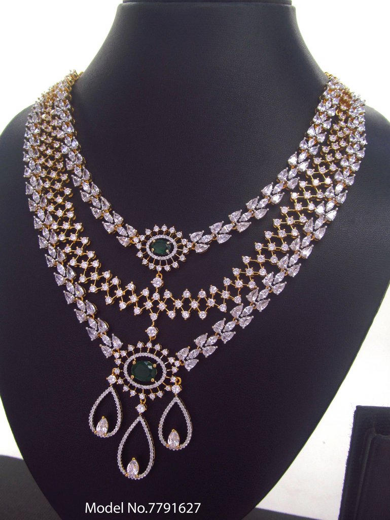 Imitation Diamond Cz Jewelry Set