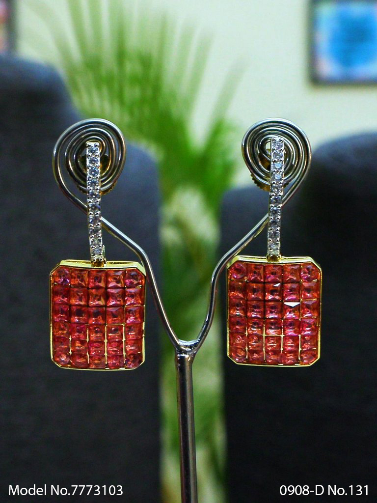 Indian CZ Earrings