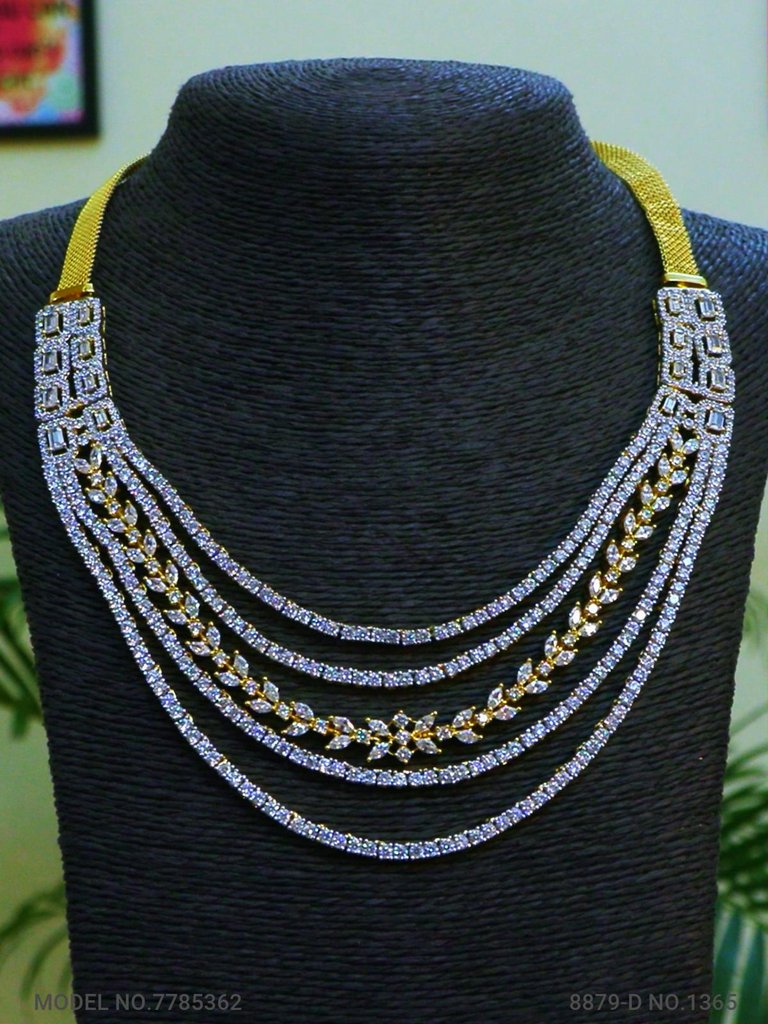 Traditional Design | American Diamond Jewelry Set