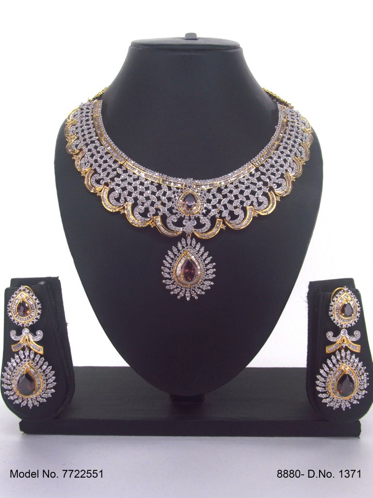 Traditional Cz Jewelry Sets