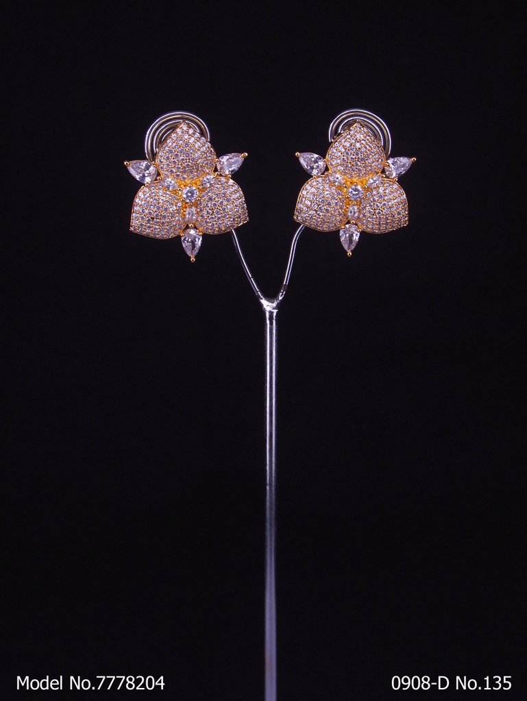 American Diamond Studs for a party