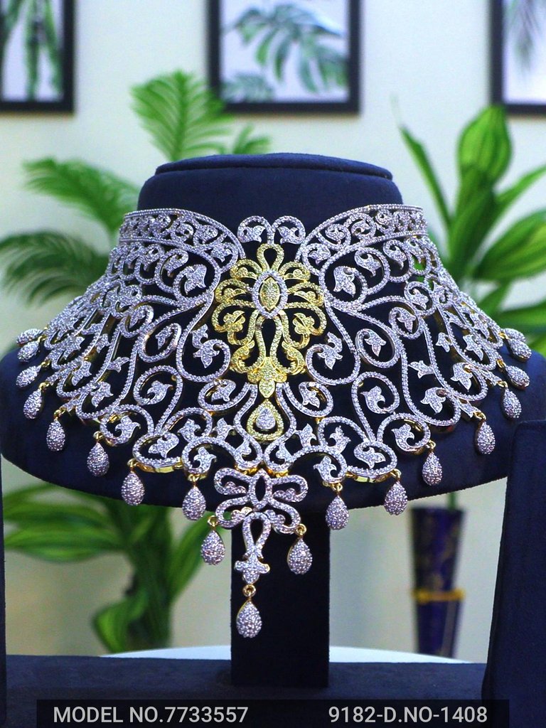 Choker Jewelry Set for Wedding Occasions