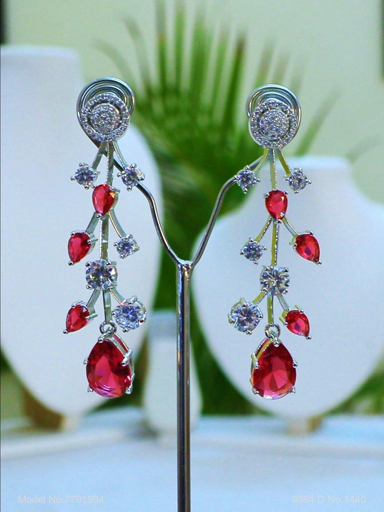 Imitation Diamond Cz Jewelry Set