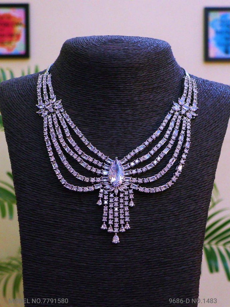 Handmade Traditional Masterpiece Zircon Jewelry Set