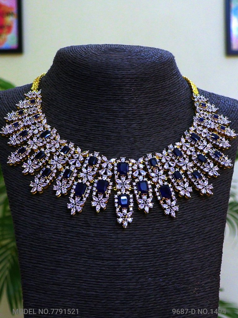 Traditional Design | American Diamond Jewelry Set