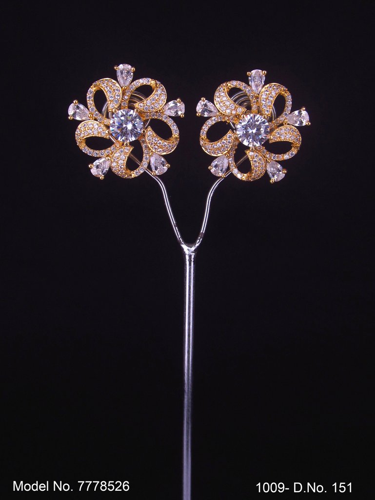 Popular Indian Handmade cz stud| top Earrings