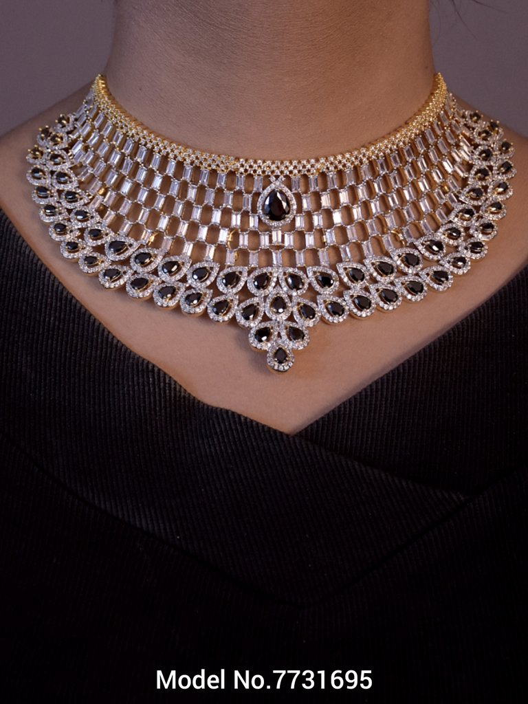 Cz Necklace Set | Original Zircons