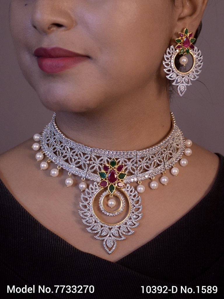 Cz Jewelry Set | Made in India