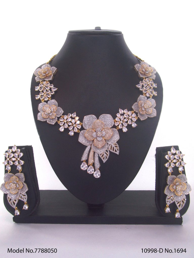 Traditional Cz Jewelry Sets