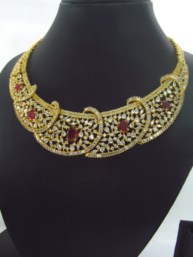 Original Zircon Necklace Set