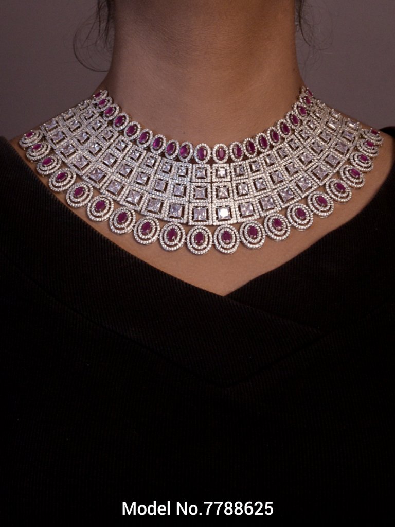 Original Zircon Necklace Set