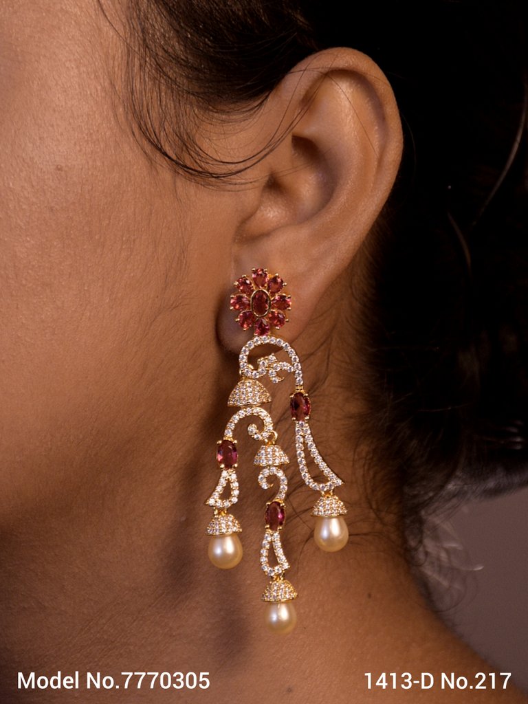 International Design | Cz Earrings