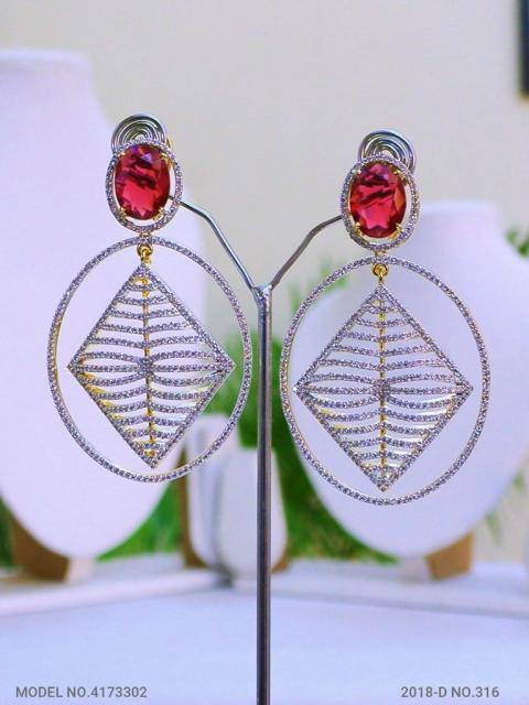 Real Zircon | Fashion AD Earrings