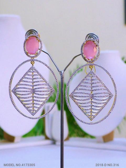 Real Zircon | Fashion AD Earrings