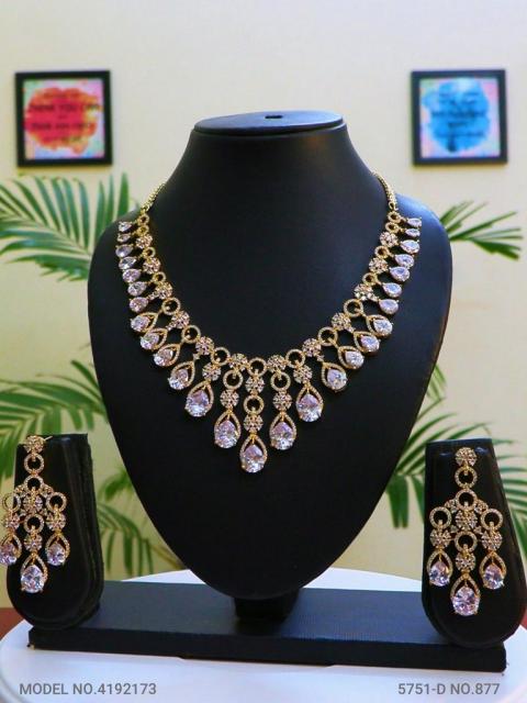 Original Cz Traditional Necklace