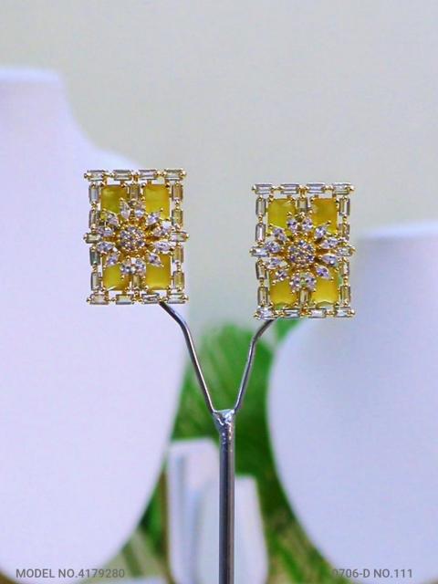 Handcrafted AD Stud Earrings