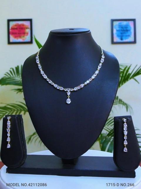 Classic yet Trendy | Cz Fashion Necklace Set