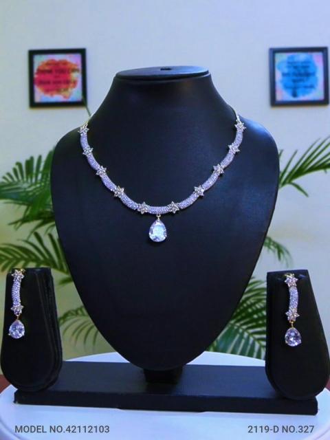 Cz Jewelry Set | Classic Pattern