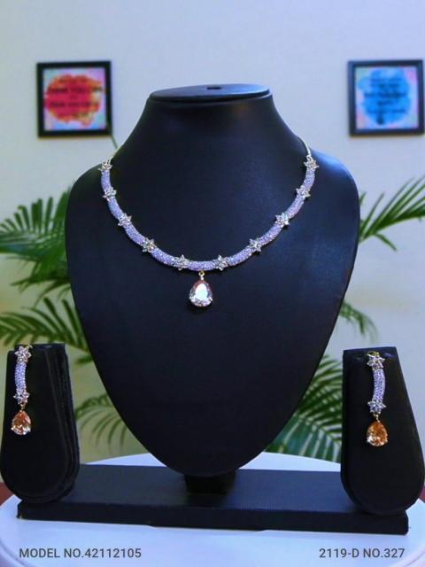 Cz Jewelry Set | Classic Pattern