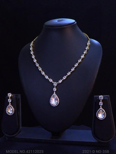 Made in India | Cz Necklace Set