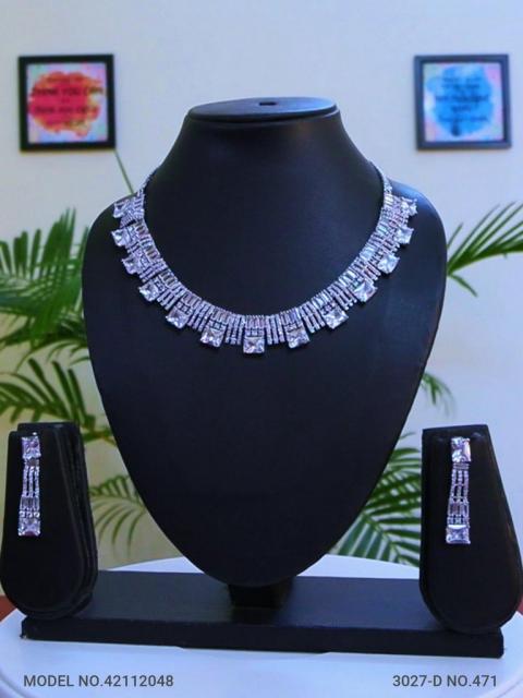 Original Cubic Zircon | Classic Necklace Set