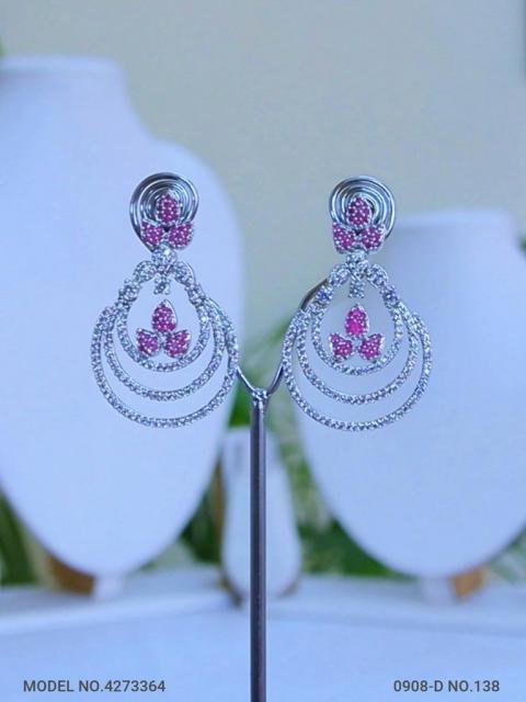 Indian CZ Earrings