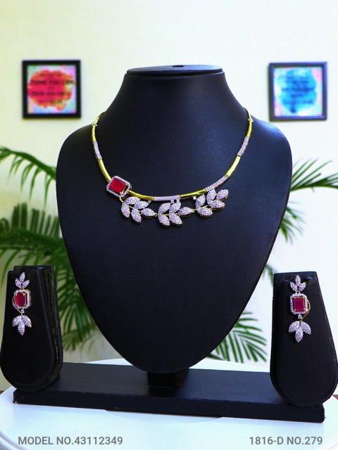 Made in India | Cz Necklace Set