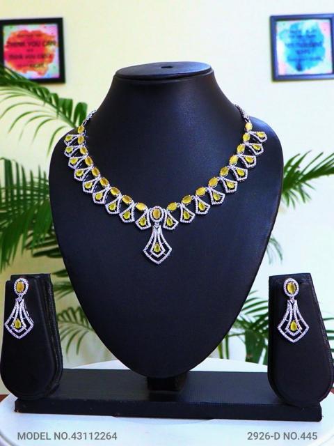 Cz Jewelry Set | Classic Pattern