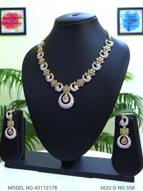 Made in India | Cz Necklace Set