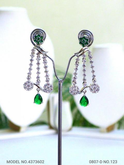 Indian CZ Earrings