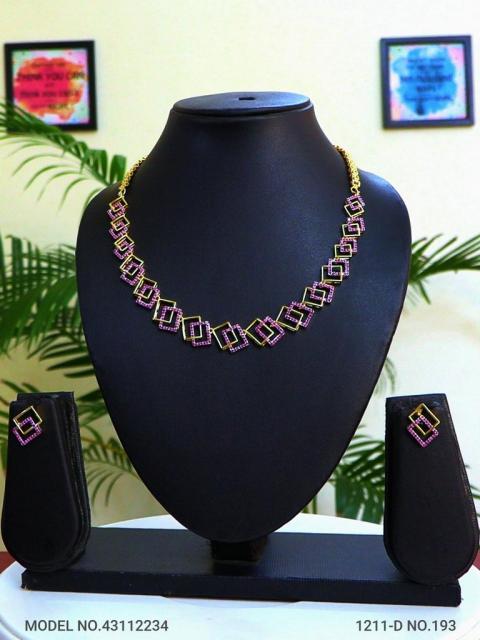 Made in India | Cz Necklace Set