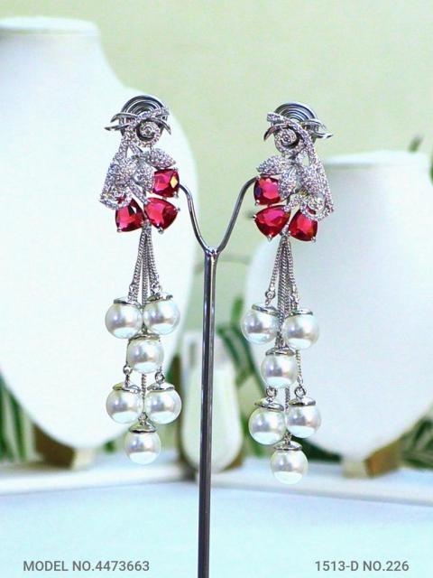 Indian CZ Earrings