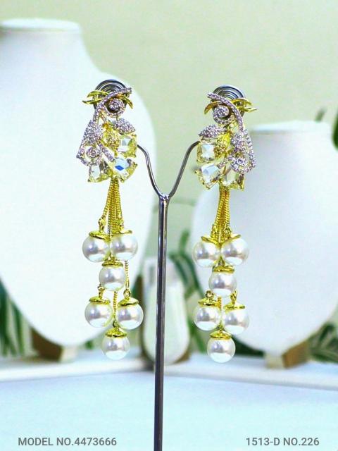 Indian CZ Earrings