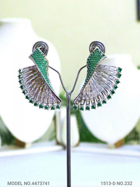 Indian CZ Earrings