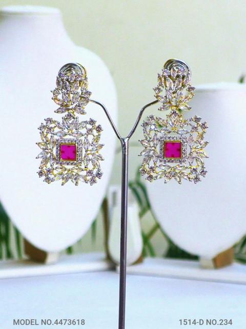 Indian CZ Earrings