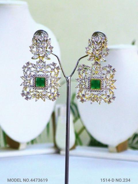 Indian CZ Earrings