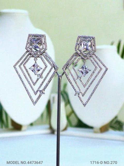 Indian CZ Earrings