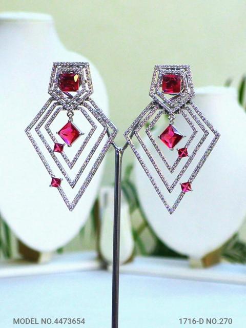 Indian CZ Earrings