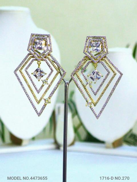 Indian CZ Earrings