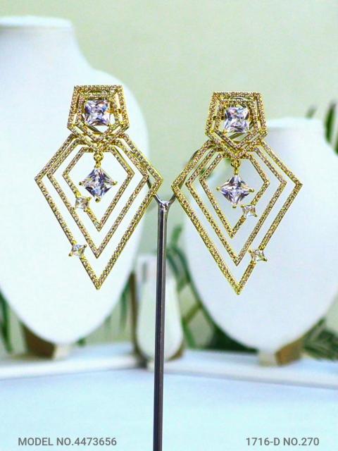 Indian CZ Earrings