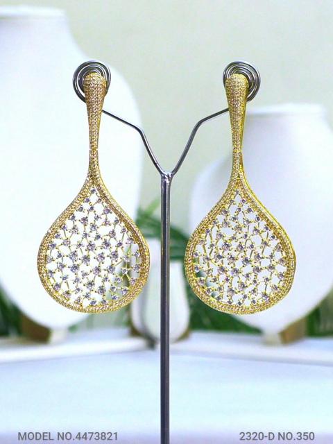 Long CZ Earrings