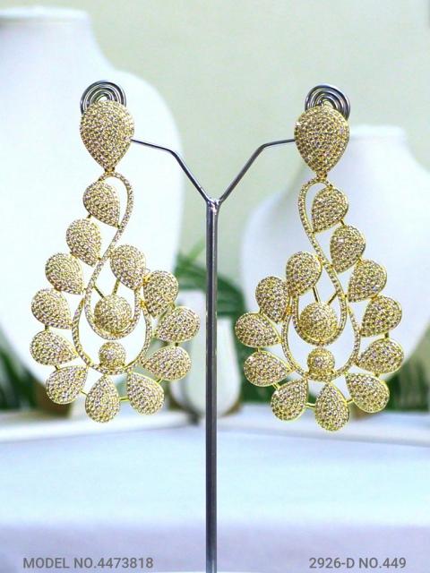 Real Zircon | Fashion AD Earrings