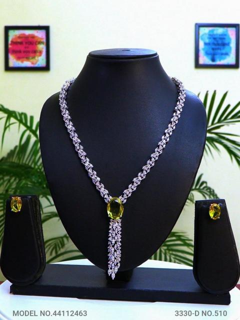 Cz Jewelry Set | Classic Pattern