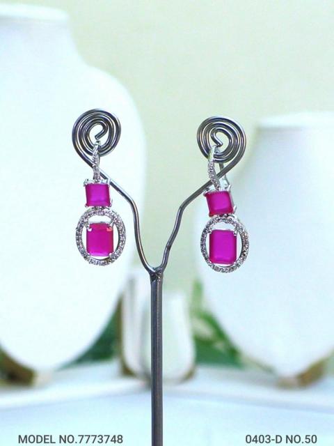 Indian CZ Earrings