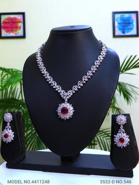 Made in India | Cz Necklace Set