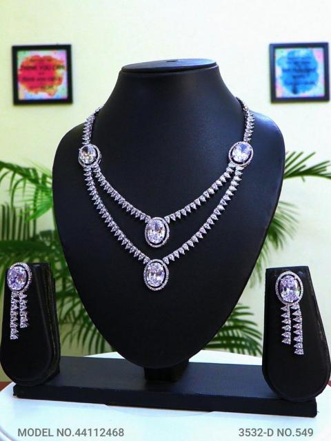 Original Cubic Zircon | Classic Necklace Set