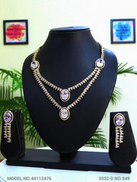 Made in India | Cz Necklace Set